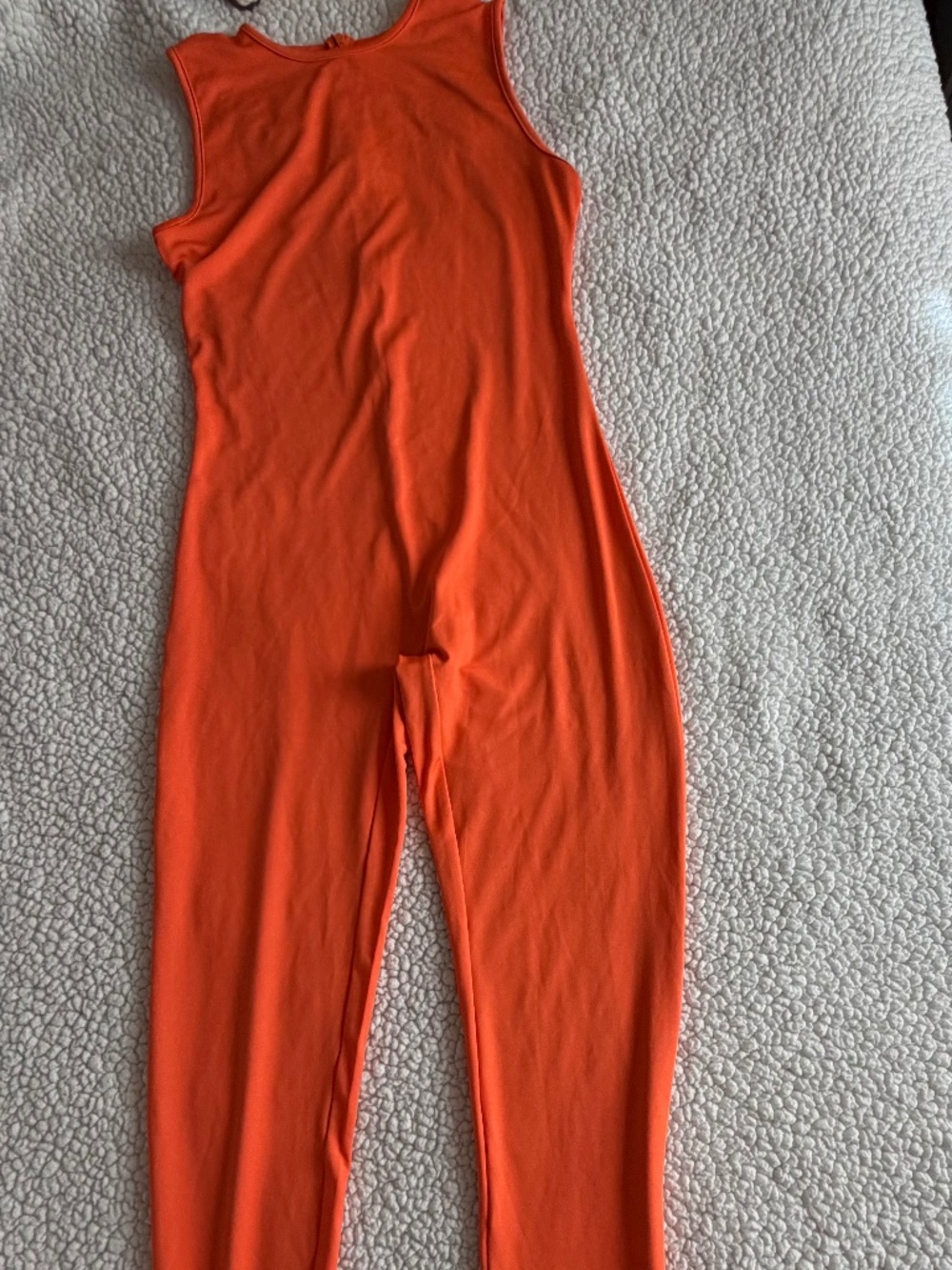 Orange Jumpsuit -Size Medium